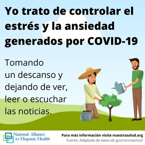 Apoyo bilingüe de la Alianza Nacional para la Salud de los Hispanos para familias durante COVID-19