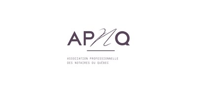 Logo : Association professionnelle des notaires du Qubec (APNQ) (Groupe CNW/Association professionnelle des notaires du Qubec (APNQ))