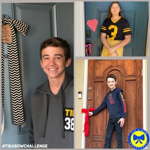 Jason Maybaum, Mackenzie Hancsicsak and Parker Bates Among Young Celebrities to Launch #TieABowChallenge