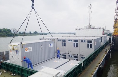 The modules were sent to Hong Kong The modules were sent to Hong Kong