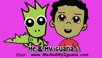 Image from the Me and My Iguana online children's video at www.MeAndMyIguana.com