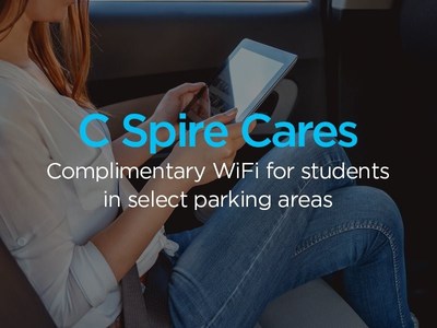 C Spire is expanding a service to provide Mississippi students forced out of school by the Covid-19 virus with free, high-speed WiFi internet so they can access online education content from the safety of their cars in the parking lots of select company retail stores.