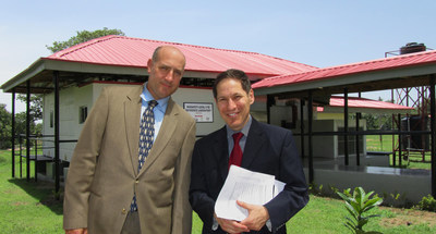 BSL-3 Biological Containment Laboratory; Keith Landy, CEO of Germfree, Tom Frieden, Former CDC Director. The BSL-3 (Biosafety Level 3) laboratory was manufactured by Germfree Labs in their US factory and then shipped and installed in Zaria, Nigeria. This created a new method to augment lab infrastructure and support global public health security anywhere in the world. These labs serve as outposts for disease surveillance with the goal of containing emerging threats.