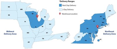 Perlick's brand new Next Day Delivery program means urgent replacement products arrive tomorrow