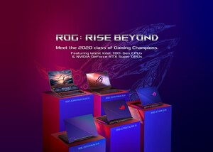 ASUS Republic of Gamers Announces New Gaming Laptop Lineup Powered by 10th Gen Intel Core H-series CPUs and NVIDIA GeForce RTX SUPER GPU