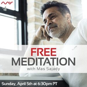 World Renowned Consciousness Programmer "Mas Sajady" Will Conduct a Free Global Meditation to Help Propel This World into Safety, Peace, And Abundance