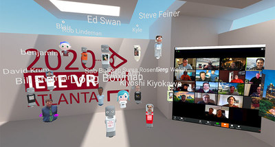 IEEE VR Current and Past Conference Chairs Gather for a Virtual Group Photo at IEEE VR 2020.