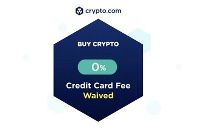 crypto com credit card fee