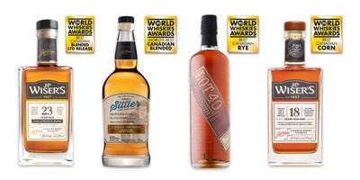Corby’s Canadian Whiskies Earn Acclaim on Global Stage (CNW Group/Corby Spirit and Wine Communications)