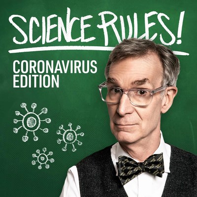 TV personality Bill Nye has launched a series of episodes of his popular Stitcher podcast, “Science Rules! with Bill Nye,” dedicated to explaining information on the novel coronavirus and the disease it causes, COVID-19.
