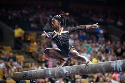 Athletes for Relief participant Simone Biles.