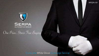 Serpa Automotive Group exceeds government COVID-19 guidance, introduces '100% white glove service' (CNW Group/Serpa Automobile Group)