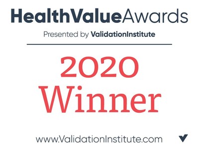 Scripta Insights Wins a 2020 Validation Institute Health Value Award