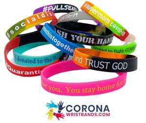 Coronawristbands.com Launched to Raise Money for Charities Fighting COVID-19, Powered by Zacuto