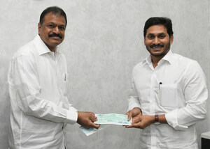 Gangavaram Port Limited Contributes Rs. 3 Crore to Andhra Pradesh Chief Minister Relief Fund