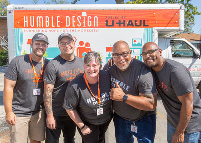 Humble Design, a charity dedicated to fighting homelessness, has shifted its mission during the COVID-19 outbreak to aid shelters by delivering much-needed warehouse goods in Chicago, Detroit, Seattle and San Diego.