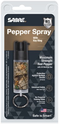SABRE Partners with Realtree to Launch EDGE Camouflage Pepper Sprays and Gels