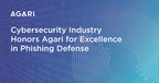 Cybersecurity Industry Honors Agari for Excellence in Phishing Defense Leadership