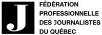 Logo : Fédération professionnelle des journalistes du Québec. (Groupe CNW/Fédération professionnelle des journalistes du Québec)