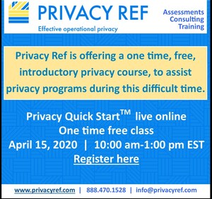 Privacy Ref Offers Free Privacy Training for Non-Privacy Professionals