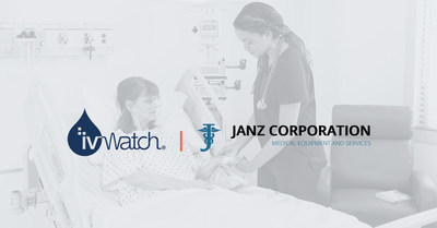 ivWatch and Janz partner to distribute ivWatch technology to government facilities.