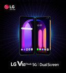 Le nouveau V60ThinQ 5G avec dual screen(MC) de LG sera offert au Canada à compter du 9 Avril