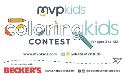 MVP Kids Offers Families Free Apps and Coloring Pages, and a Coloring Contest for Ages 3 to 103