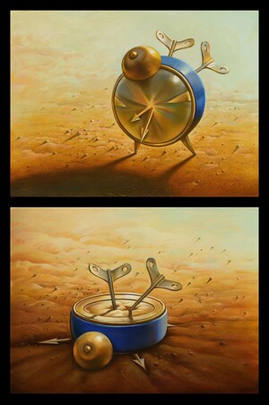Kill Time by Vladimir Kush