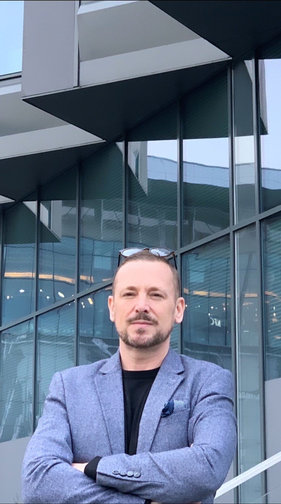 Graham Fell, FlexDev’s Executive Vice President outside their Nearshore Delivery Center in Poznan (PRNewsfoto/FlexDev Public Relations)