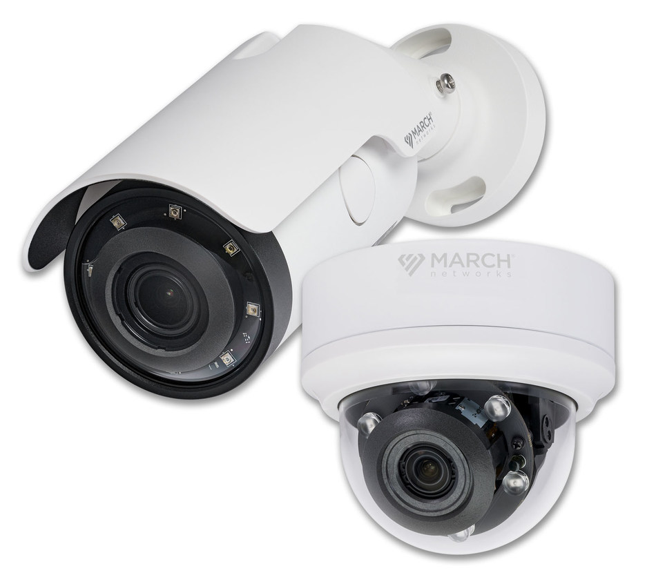 The ME6 Series IP Cameras from March Networks (CNW Group/MARCH NETWORKS CORPORATION)