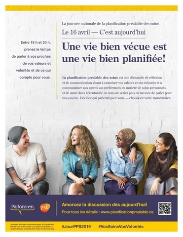 ACP Day 2020 poster - French (Groupe CNW/Association canadienne de soins palliatifs)