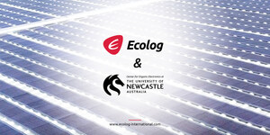 Ecolog International et le « Centre for Organic Electronics » de l'université de Newcastle, en Australie, ont signé un protocole d'accord stratégique en vue de commercialiser de l'énergie solaire imprimée, une solution révolutionnaire d'énergie solaire à faible coût, ultra-légère et hautement portative