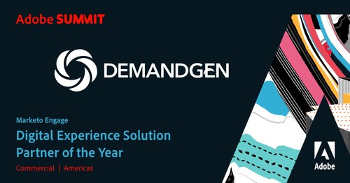 Digital Experience solutions partner of the year, DemandGen - Commercial, Americas