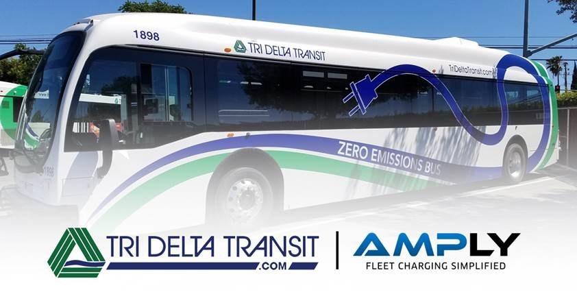 AMPLY Power is managing the charging of electric buses for Eastern Contra Costa Transit Authority, operating under the name Tri Delta Transit. AMPLY identified 40 percent of annual energy savings its managed charging software platform could realize, while guaranteeing vehicles were charged and ready to work each day.