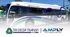 AMPLY Power Saves Up to 40% on Energy Costs for Tri Delta Transit Electric Buses
