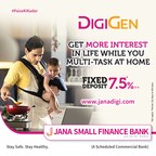 Jana Small Finance Bank Launches DIGIGEN - Simple Digital Banking for Savings Account &amp; Fixed Deposits