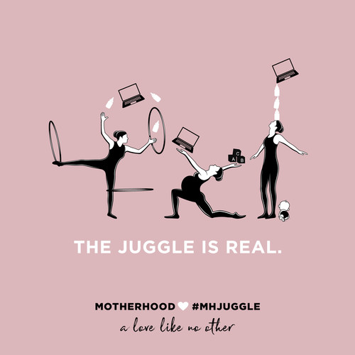 The Juggle is real whether you are a first time pregnant babe, a new mama or tackling how to homeschool. We are always learning from each other throughout the journey of motherhood. Share your stories and pictures at #mhjuggle.
