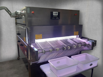 Sterilization facility houses donated UV machine from Carnivore Meat Company