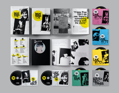 IGGY POP 'THE IDIOT' AND 'LUST FOR LIFE' DELUXE EDITIONS PLUS A 7-CD BOX SET TO BE RELEASED ON MAY 29th ON UME