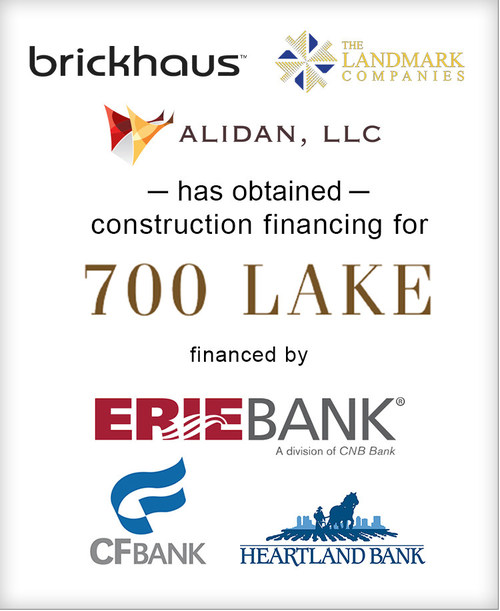 Brown Gibbons Lang & Company (“BGL”) is pleased to announce that its Real Estate Advisors team has completed the construction financing of an upscale luxury condominium development project located on Lake Erie’s shoreline (“700 Lake”).
