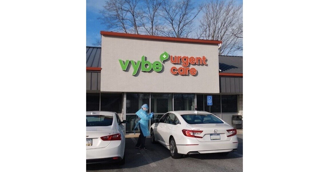 Driveup COVID19 Testing Available at vybe urgent care
