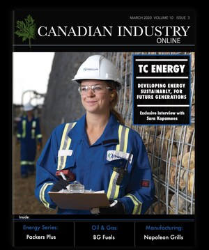 Sara Kopamees interviews TC Energy for Canadian Industry magazine