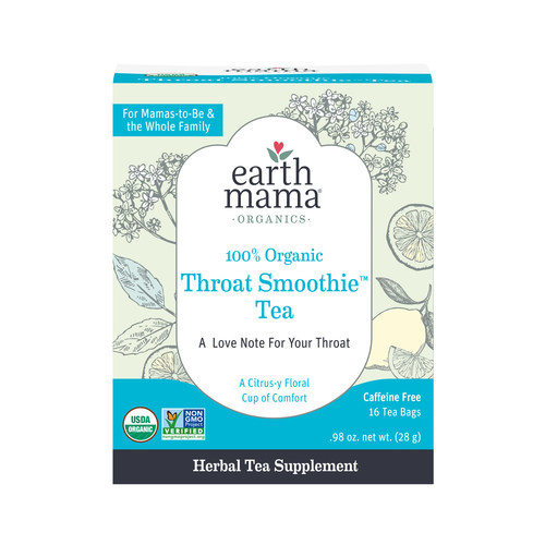 Earth Mama Organic's 100% Organic Throat Smoothie Tea