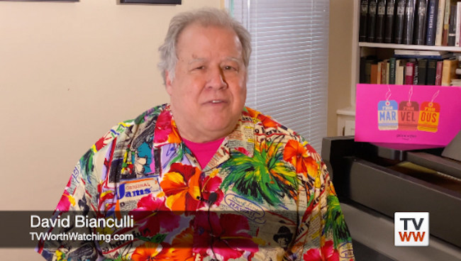 Free daily video from TV Critic, David Bianculli "Best TV Tomorrow"