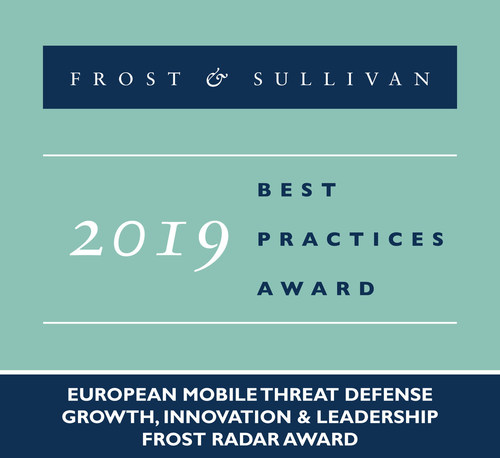 2019 European Mobile Threat Defense Growth, Innovation & Leadership Frost Radar Award