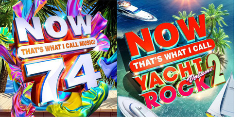 NOW That's What I Call Music! 74 and NOW That’s What I Call Yacht Rock 2 Available May 1st