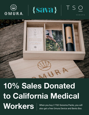 Omura, Sava and Tso Sonoma Launch A California Cannabis Community Give Back Program