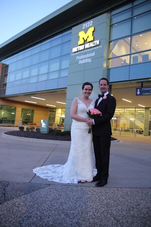 Employee Wedding Ceremony Takes Place At Metro Health Amid COVID-19 Disruptions