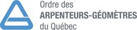 Logo : Ordre des arpenteurs-géomètres du Québec (Groupe CNW/Ordre des arpenteurs-géomètres du Québec)