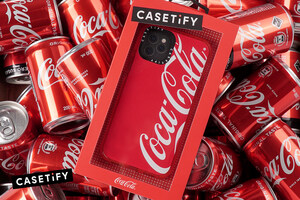 CASETiFY, la marca líder de accesorios tecnológicos, lanza una colección inspirada en la marca internacional de Coca Cola®